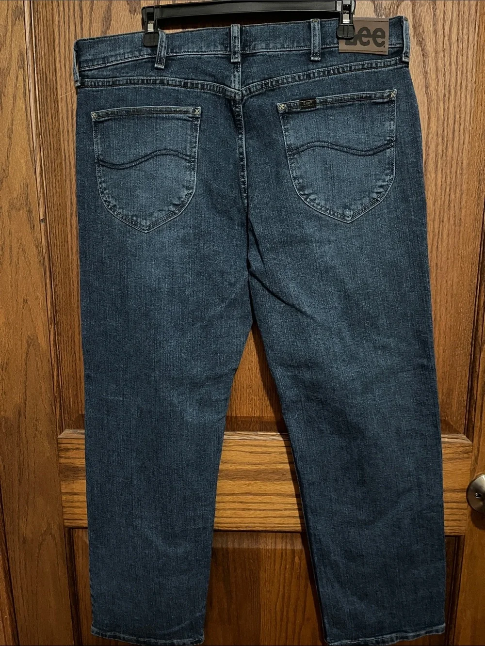 Lee Men’s Dark Blue Relaxed Fit Jeans